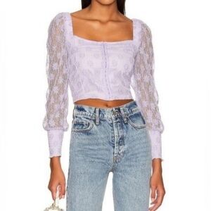 BB Dakota Corset Lace Top